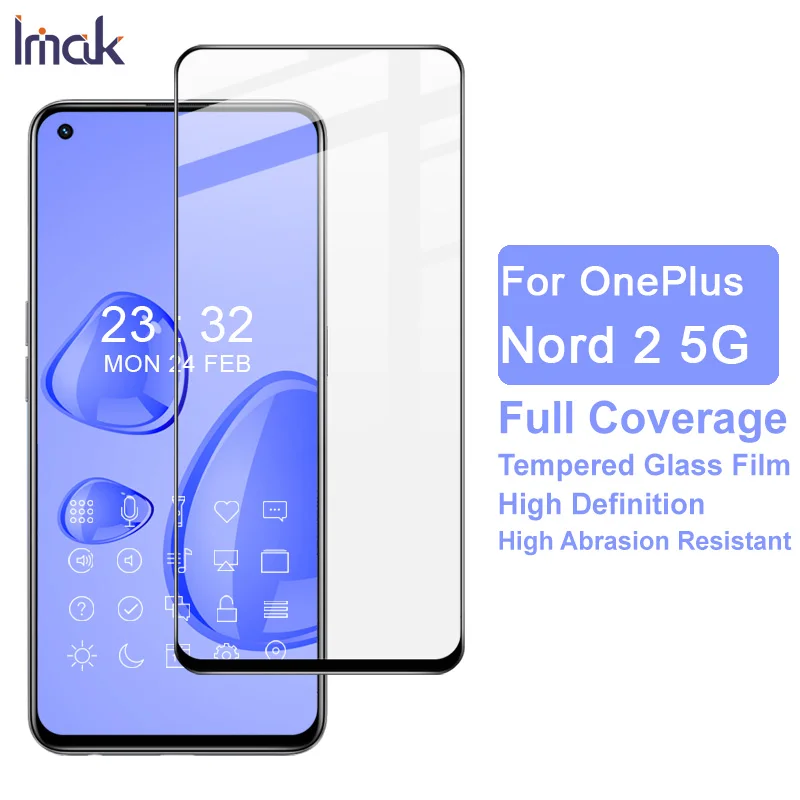 Для OnePlus Nord 2 5G Imak полноэкранный AB Glue Pro + версия из закаленного стекла для защита