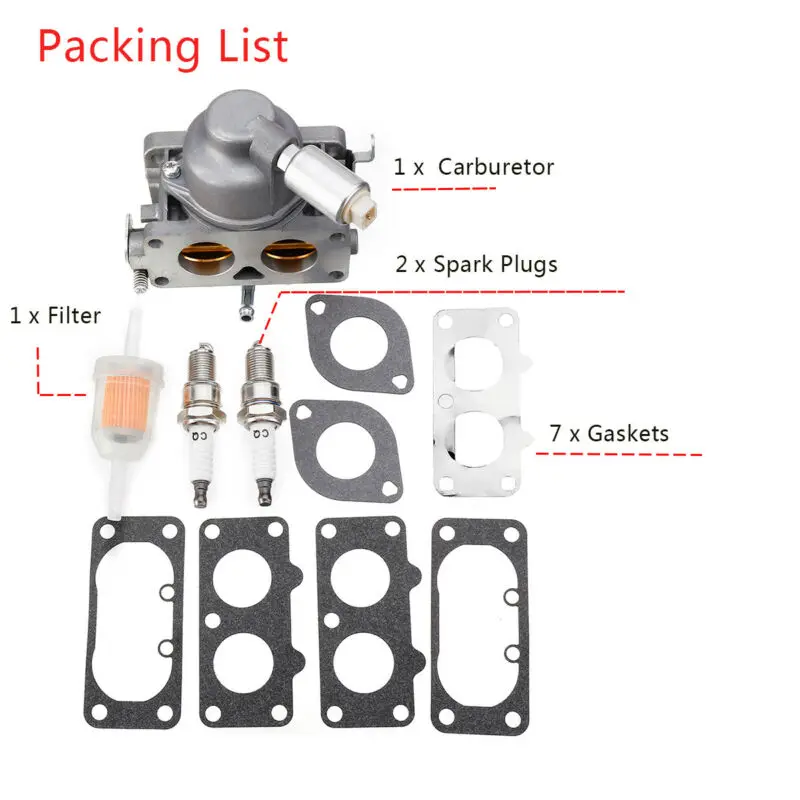 Carburetor Set For Briggs&Stratton Intek V-Twin Engine 20HP-25HP Replacement Kit
Carburetor Set For Briggs&Stratton Intek V-Twin Engine 20HP-25HP Replacement Kit