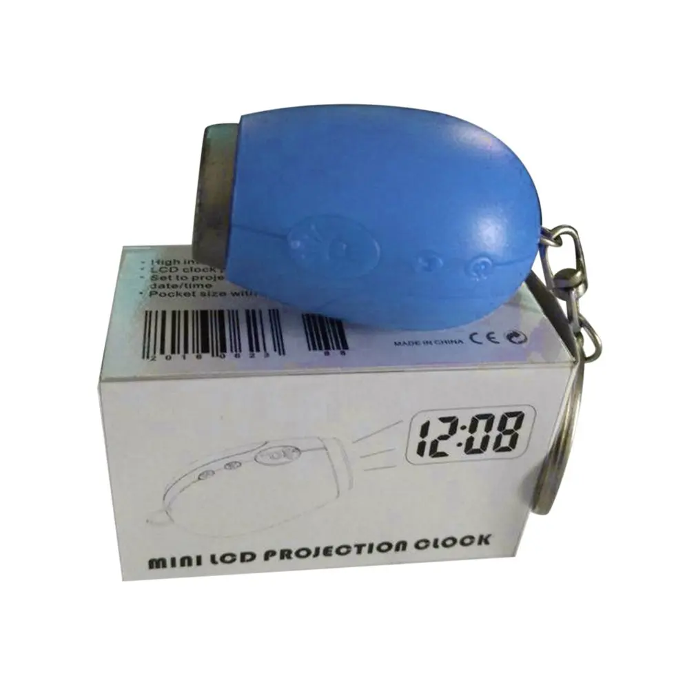 Modern Mini Digital Projection Clock Flashlight Portable LED Ceiling and Wall Time Show Watch Magic Electronic Trinkets 3 Color
Modern Mini Digital Projection Clock Flashlight Portable LED Ceiling and Wall Time Show Watch Magic Electronic Trinkets 3 Color