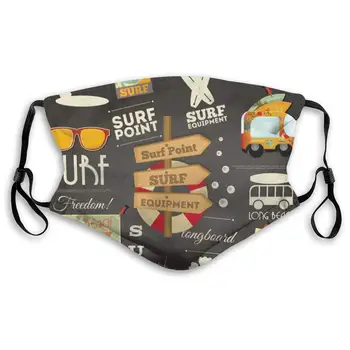 Chalk Surf Anti Pollution Mask for Kids Women Man Comfort Dustproof Mouth Mask with Activated Carbon Filters PM2.5 Air Filter
Chalk Surf Anti Pollution Mask for Kids Women Man Comfort Dustproof Mouth Mask with Activated Carbon Filters PM2.5 Air Filter