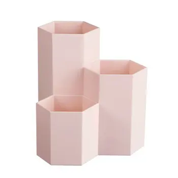 Pen holder Combination Creative Freshness Hexagon Pen Holder Simple Plastic PS Desktop Storage Box Student Office Supplies
Pen holder Combination Creative Freshness Hexagon Pen Holder Simple Plastic PS Desktop Storage Box Student Office Supplies