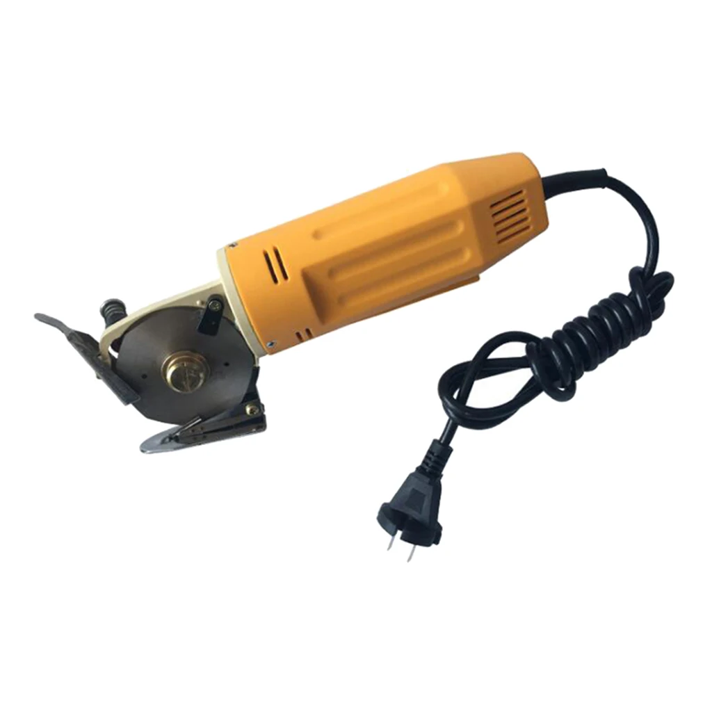 ELECTRIC ROTARY MINI FABRIC CUTTER WITH SHARPENER / 220V FOR MULTI LAYER WOOL ELECTRIC ROTARY MINI FABRIC CUTTER WITH SHARPENER / 220V FOR MULTI LAYER WOOL