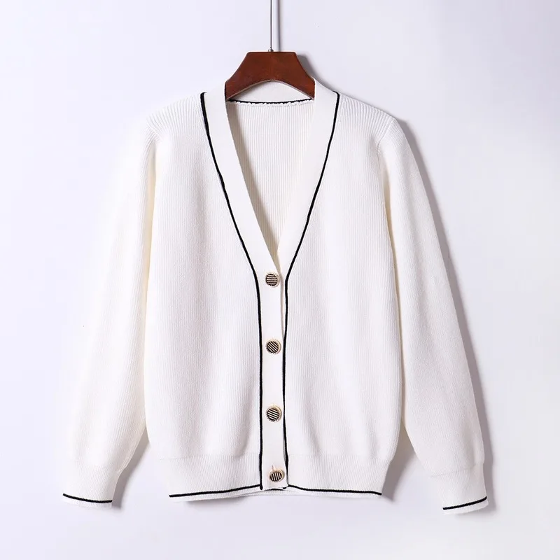 Pure Color Sweater Cardigan Jacket Ladies New Style Ladies Thick Sweater Jacket V Neck Cardigan Jacket Jacket 2020 Women
Pure Color Sweater Cardigan Jacket Ladies New Style Ladies Thick Sweater Jacket V Neck Cardigan Jacket Jacket 2020 Women