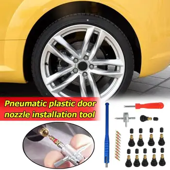 23pcs/Set Valve Core+Valve Stem+Core Remover+Stem Puller+4 Way Tire Repair Tool Made Of High Quality Material
23pcs/Set Valve Core+Valve Stem+Core Remover+Stem Puller+4 Way Tire Repair Tool Made Of High Quality Material