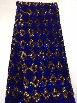 wholesale price royal blue embroidery Sequin French lace fabric, high quality 5 yards Nigerian Sequin lace fabric FZ109
wholesale price royal blue embroidery Sequin French lace fabric, high quality 5 yards Nigerian Sequin lace fabric FZ109
