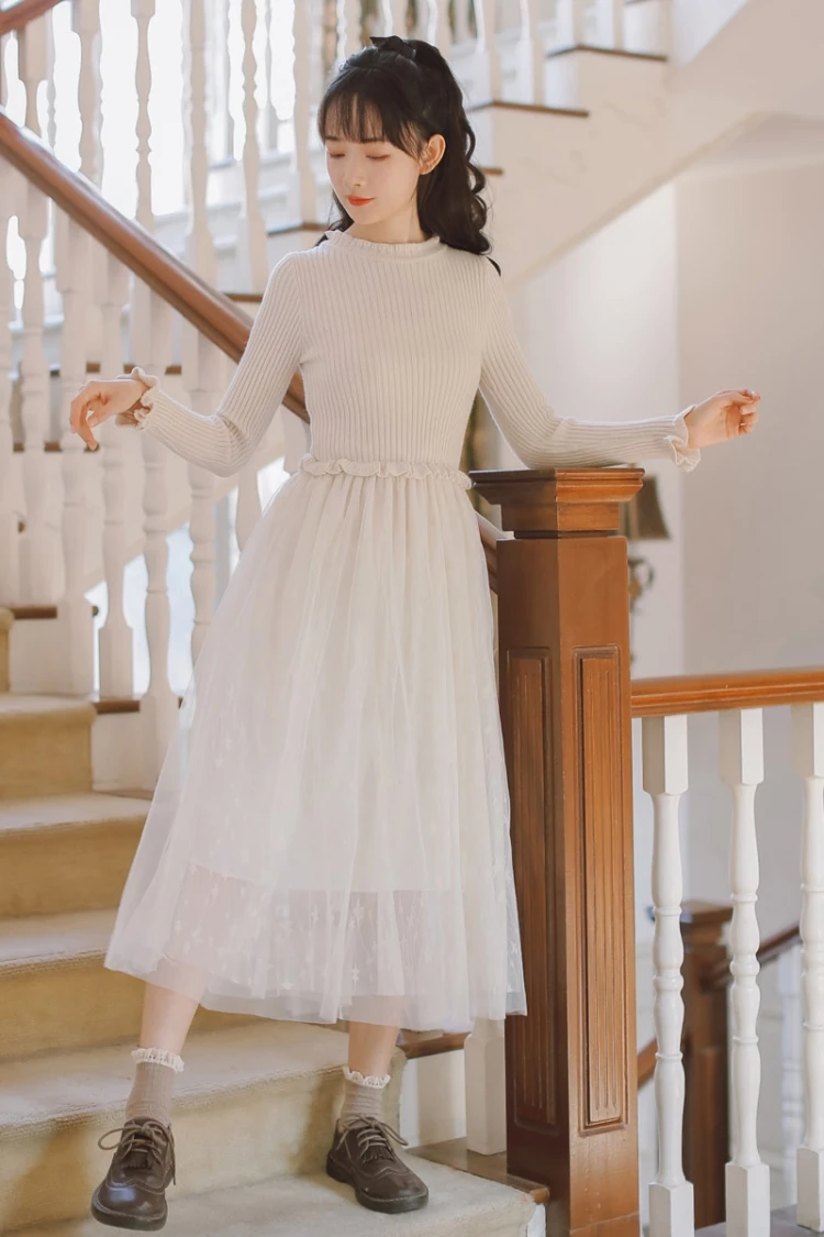 מורי ילדה סתיו חורף נשים סוודר שמלת Alyaboomty מישמש שחור סרוג כוכבים רשת שמלת רומנטי סריגה טול ארוך שמלה מורי ילדה סתיו חורף נשים סוודר שמלת Alyaboomty מישמש שחור סרוג כוכבים רשת שמלת רומנטי סריגה טול ארוך שמלה