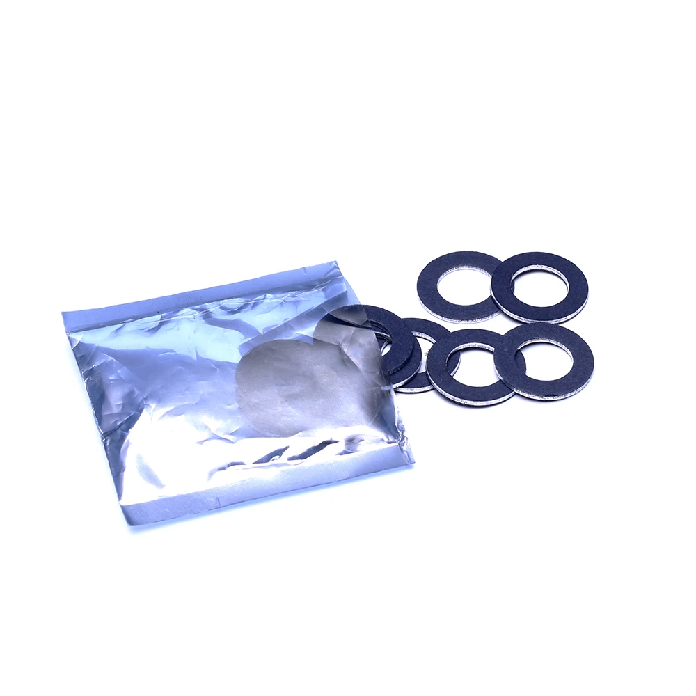 10PCS/SET Thread Car Oil Drain Plug Gasket Washer Set Car Engine Part Replacement Or Toyota 90430-12031
10PCS/SET Thread Car Oil Drain Plug Gasket Washer Set Car Engine Part Replacement Or Toyota 90430-12031