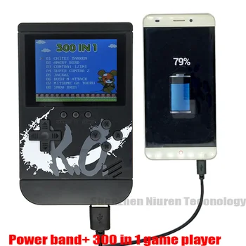 Power Bank Function 300 In 1 Video Game Console Retro Mini Pocket Handheld Game Player 3.0" Color LCD Display TV Out
Power Bank Function 300 In 1 Video Game Console Retro Mini Pocket Handheld Game Player 3.0" Color LCD Display TV Out
