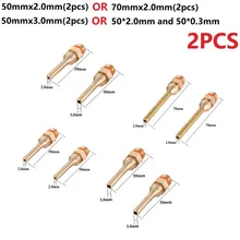 2Pcs Gold Hot Melt Glue Stick Nozzle Pure Copper No Glue 11mm Small-bore 2.0x70mm/3.0x50mm/2.0x50mm For Hot Melt Glue Gun
2Pcs Gold Hot Melt Glue Stick Nozzle Pure Copper No Glue 11mm Small-bore 2.0x70mm/3.0x50mm/2.0x50mm For Hot Melt Glue Gun