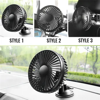 3 Types 12V/24V Universal Mini USB Charging Car Electric Fan With Suction Cup and Battery Car Headrest Fan
3 Types 12V/24V Universal Mini USB Charging Car Electric Fan With Suction Cup and Battery Car Headrest Fan