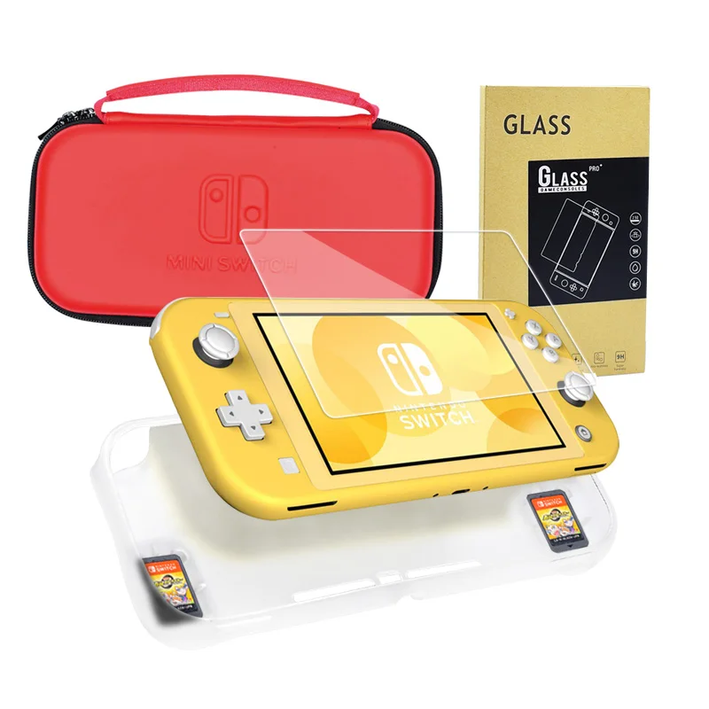 Accessorie Kit for Nintendo Switch Lite, Tempered Glass Screen, Silicone Case Protector, Carrying Bag Storage
Accessorie Kit for Nintendo Switch Lite, Tempered Glass Screen, Silicone Case Protector, Carrying Bag Storage