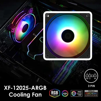 120mm PC Case LED Fan 120mm 4pin Desktop PC Computer Cooling Cooler Silent Case rgb Fan Cooling Fans for Air Cooler
120mm PC Case LED Fan 120mm 4pin Desktop PC Computer Cooling Cooler Silent Case rgb Fan Cooling Fans for Air Cooler