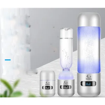 500ml SPE/PEM Smart Led Portable Hydrogen Generator Water Filter Ionizer Pure H2 Rich Hydrogen alkaline Bottle
500ml SPE/PEM Smart Led Portable Hydrogen Generator Water Filter Ionizer Pure H2 Rich Hydrogen alkaline Bottle