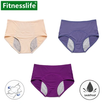 Leak Proof Menstrual Panties Women Period Cotton Pants Underwear Soft Physiological Ladies Briefs Plus Size XXL 3XL 4XL 
Leak Proof Menstrual Panties Women Period Cotton Pants Underwear Soft Physiological Ladies Briefs Plus Size XXL 3XL 4XL