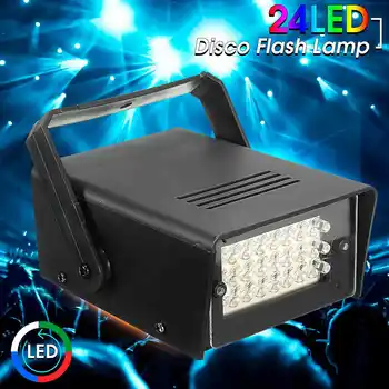 10W 24 LED Strobe Light Stage Light RGB Effect Lamp Spotlight Light DJ Disco Light KTV Party Projector Light For Bar Party
10W 24 LED Strobe Light Stage Light RGB Effect Lamp Spotlight Light DJ Disco Light KTV Party Projector Light For Bar Party