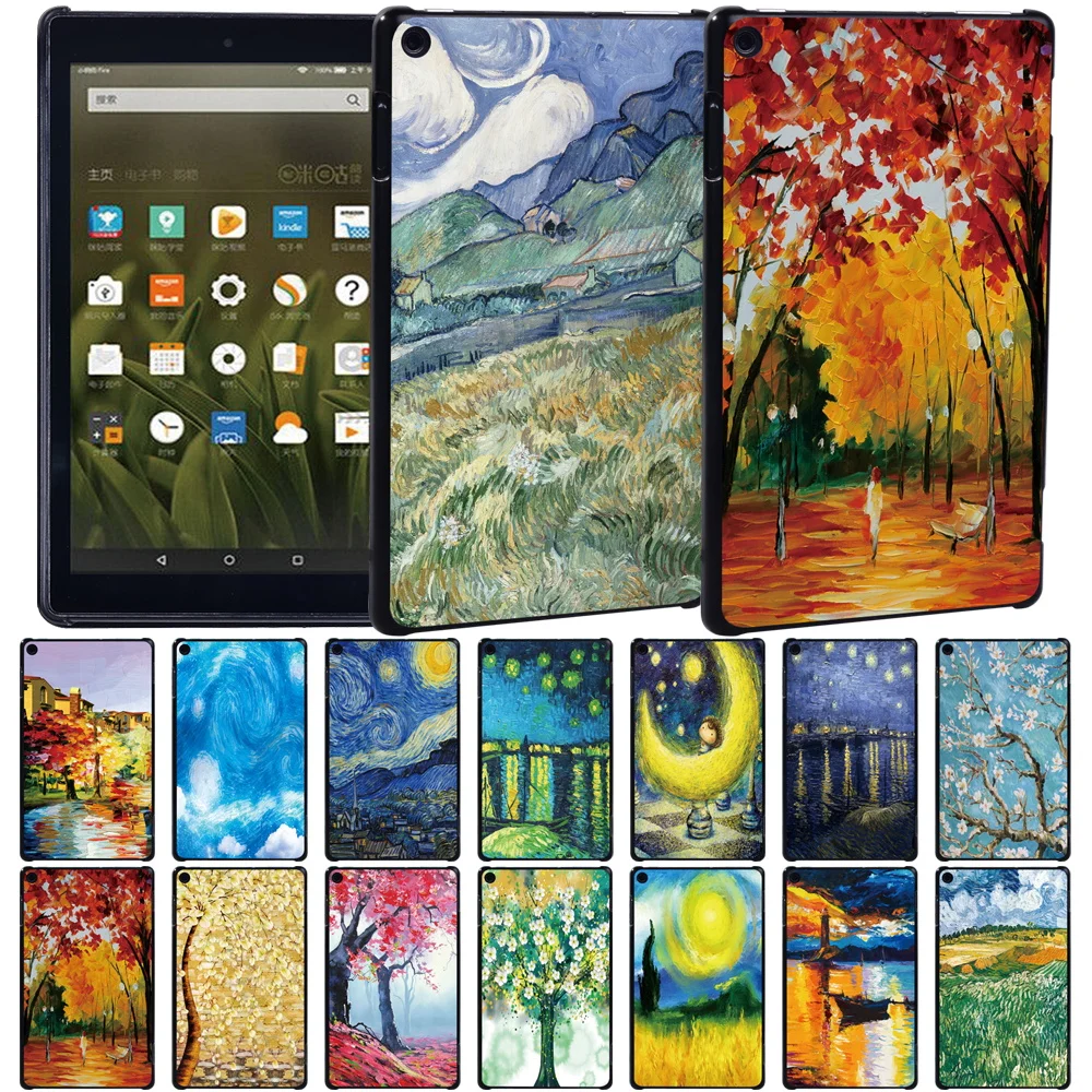 For Amazon Fire 7(5th/7th/9th Gen)/HD 10(5th/7th/9th Gen)/HD 8(6th/7th/8th Gen)-paint Series Slim Tablet Case
For Amazon Fire 7(5th/7th/9th Gen)/HD 10(5th/7th/9th Gen)/HD 8(6th/7th/8th Gen)-paint Series Slim Tablet Case
