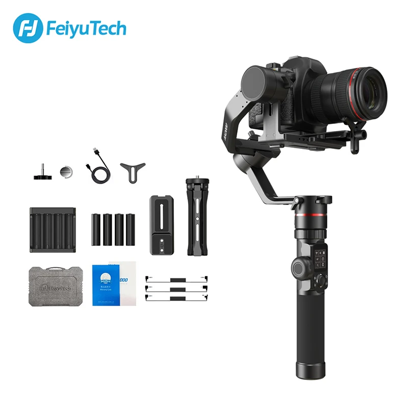 FeiyuTech AK2000 Handheld DSLR Camera Stabilizer Gimbal Video estabilizador for Sony Canon 5D Panasonic GH5 Nikon 2.8 kg Payload
FeiyuTech AK2000 Handheld DSLR Camera Stabilizer Gimbal Video estabilizador for Sony Canon 5D Panasonic GH5 Nikon 2.8 kg Payload