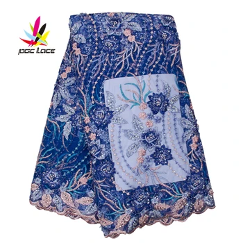 African Lace Fabrics Beaded Sequins Dress Fabric Africa Embroidered Beaded Wedding Dress Lace Beaded Applique Designs AMY2547B
African Lace Fabrics Beaded Sequins Dress Fabric Africa Embroidered Beaded Wedding Dress Lace Beaded Applique Designs AMY2547B