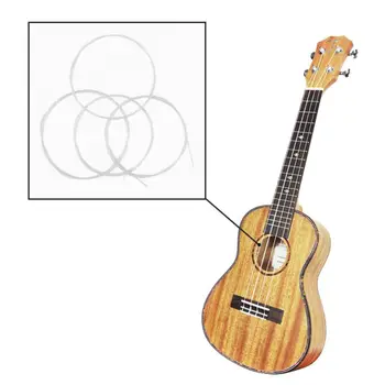 Nylon Transparent String Accessories Guitar String 6 Pieces / set Ukulele String Practical Durable Musical Instrument
Nylon Transparent String Accessories Guitar String 6 Pieces / set Ukulele String Practical Durable Musical Instrument