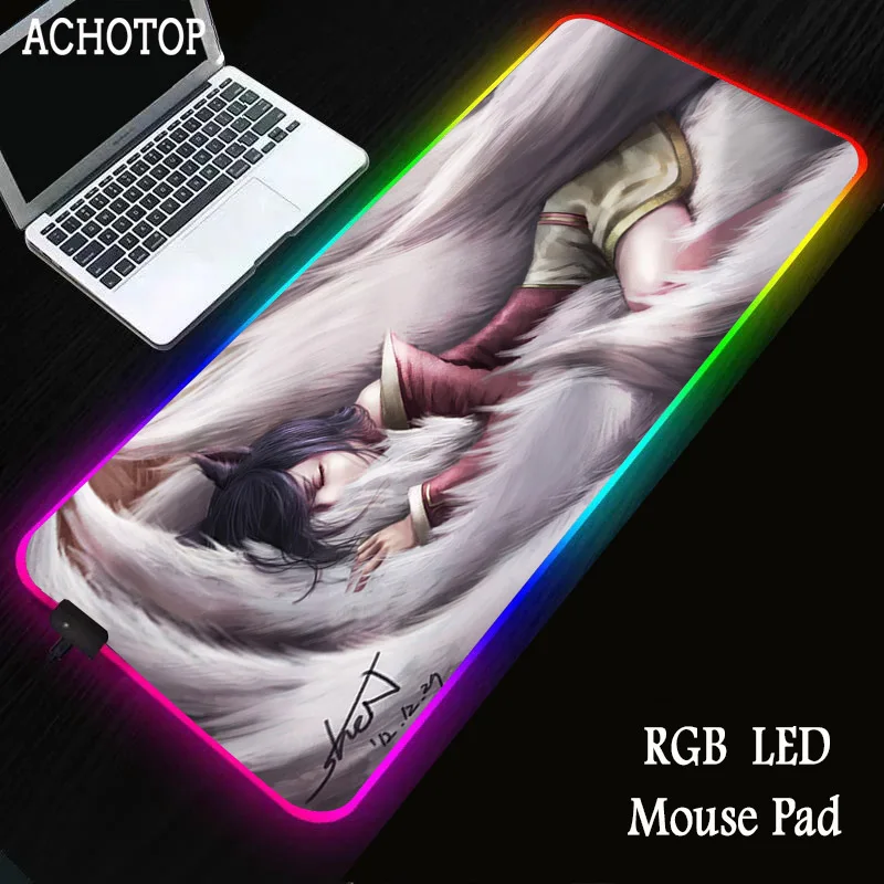 Anime Girl Gaming RGB Mouse Pad Computer Mousepad Backlit Mause Large for Desk Keyboard LED Mice Mat
Anime Girl Gaming RGB Mouse Pad Computer Mousepad Backlit Mause Large for Desk Keyboard LED Mice Mat