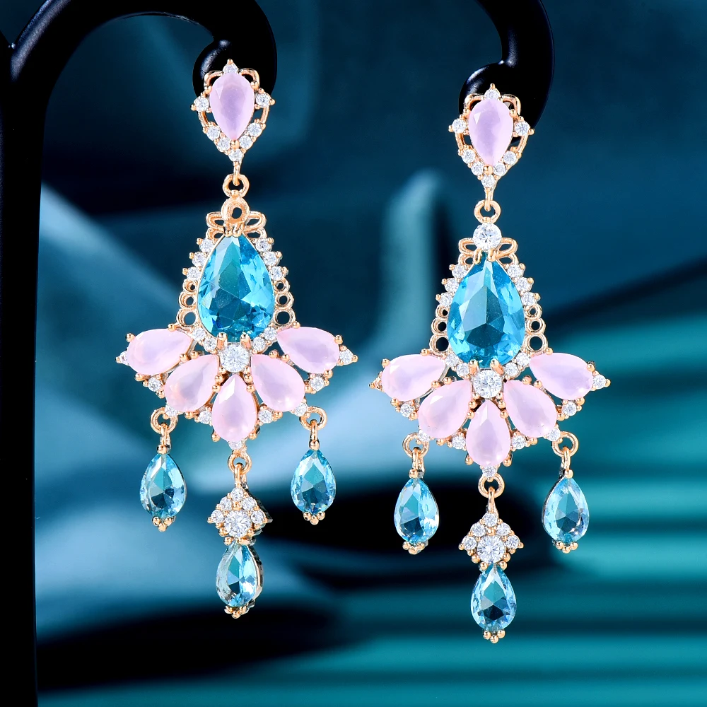 GODKI Brand New серьги Gorgeous Shiny Pink Charm CZ Drop Earrings Full Cubic Zirconia for Women Wedding Trendy Earrings Bijoux
GODKI Brand New серьги Gorgeous Shiny Pink Charm CZ Drop Earrings Full Cubic Zirconia for Women Wedding Trendy Earrings Bijoux
