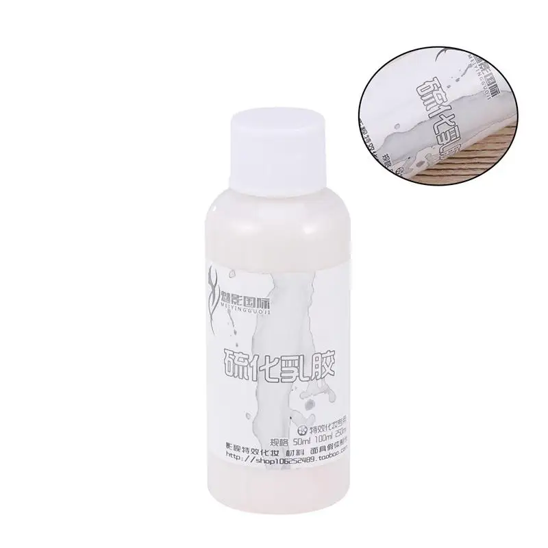 RUIMIO 1 Bottle Makeup Liquid Latex Halloween Mask Old Age Wrinkle Makeup Latex For Performance Cosplay Makeup Accessories
RUIMIO 1 Bottle Makeup Liquid Latex Halloween Mask Old Age Wrinkle Makeup Latex For Performance Cosplay Makeup Accessories