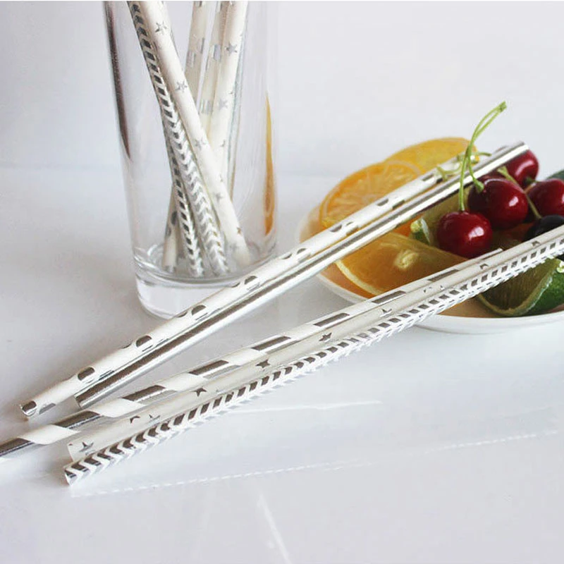 Metallic Sliver Heart Star Foil Stripe Paper Straws Party Paper Decorations Straws Birthday Valentines Decoration Chevron
Metallic Sliver Heart Star Foil Stripe Paper Straws Party Paper Decorations Straws Birthday Valentines Decoration Chevron
