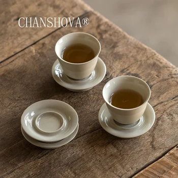 CHANSHOVA 30/40ml Chinese style Glaze Ceramic small coffee cup saucer set teacup set Drinking Utensils China Porcelain H413
CHANSHOVA 30/40ml Chinese style Glaze Ceramic small coffee cup saucer set teacup set Drinking Utensils China Porcelain H413