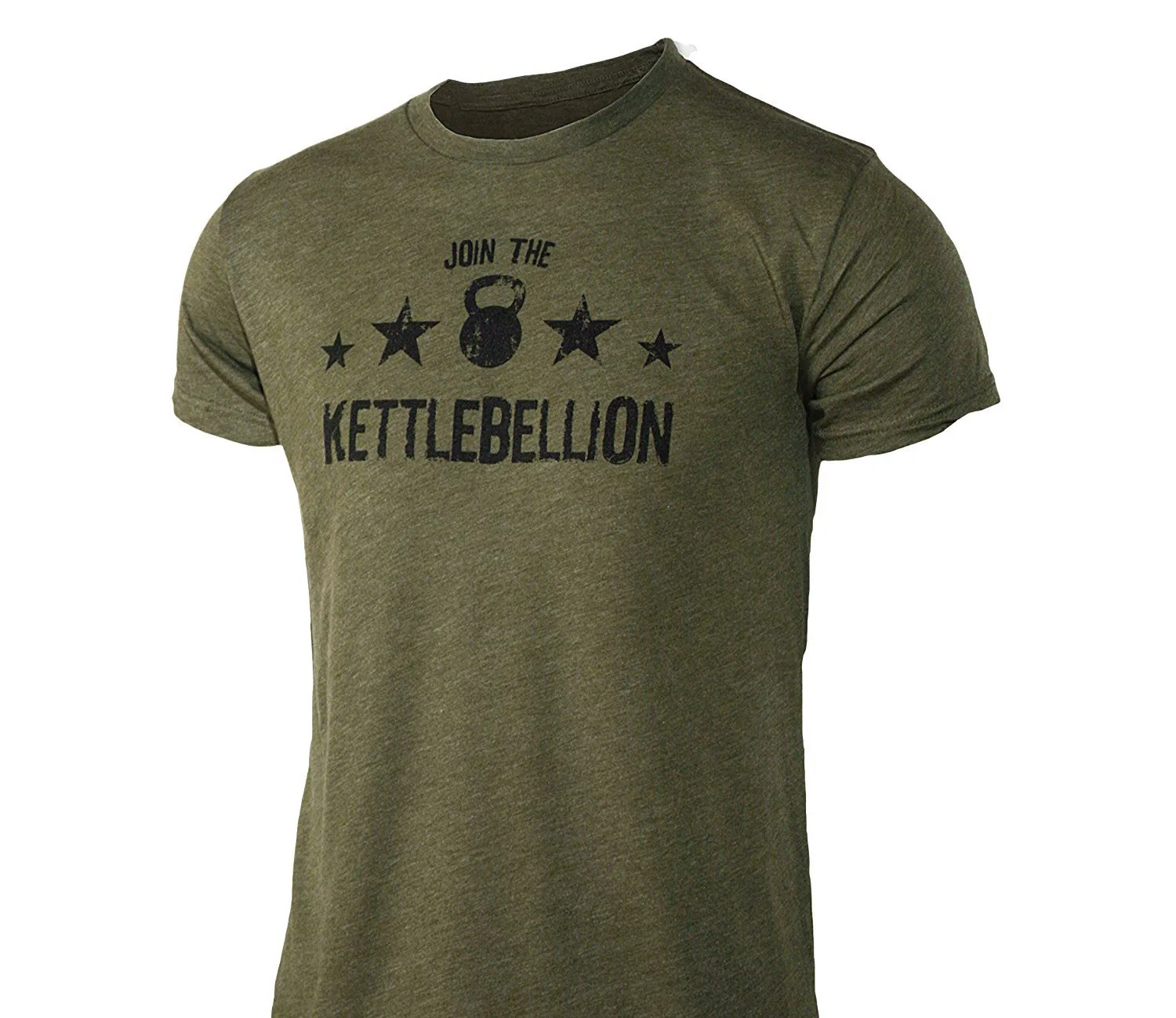 Casual Printed Tee Join The Kettlebellion Military Green Men'S Kettlebell Triblend Workout T Shirt
Casual Printed Tee Join The Kettlebellion Military Green Men'S Kettlebell Triblend Workout T Shirt