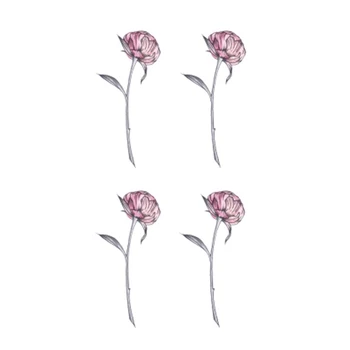 Wyuen Waterproof Temporary Tattoo Stickers for Adults Kids Body Art Fresh Tender Beautiful Flowers P-059 Fake Tatoo for Woman
Wyuen Waterproof Temporary Tattoo Stickers for Adults Kids Body Art Fresh Tender Beautiful Flowers P-059 Fake Tatoo for Woman