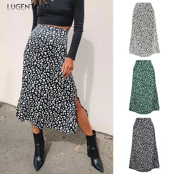 Luegtnolo Women Skirt Spring Summer Elegant Leopard Print Split Hight Wasit Sexy Lady Dinner Fashion Midi Long Skirts
Luegtnolo Women Skirt Spring Summer Elegant Leopard Print Split Hight Wasit Sexy Lady Dinner Fashion Midi Long Skirts