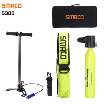 SMACO Diving System Mini Scuba Cylinder Scuba Oxygen Reserve Air Tank Pump Aluminum Box Snorkeling Diving Equipment Set 
SMACO Diving System Mini Scuba Cylinder Scuba Oxygen Reserve Air Tank Pump Aluminum Box Snorkeling Diving Equipment Set