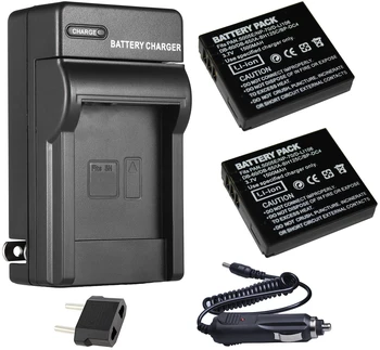 Battery (2) + Charger for Ricoh GX100, GX200, G600, G700, G700SE, G800, G800SE, GR, GR Digital III, GR Digital IV Digital Camera
Battery (2) + Charger for Ricoh GX100, GX200, G600, G700, G700SE, G800, G800SE, GR, GR Digital III, GR Digital IV Digital Camera