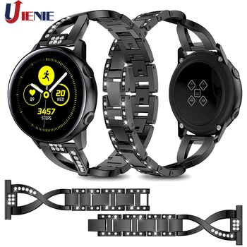 20MM Watch Band Wrist Straps for Samsung Galaxy Watch 42mm Gear Sport S2 Galaxy Active 2 Stainless Steel Crystal Replace Straps
20MM Watch Band Wrist Straps for Samsung Galaxy Watch 42mm Gear Sport S2 Galaxy Active 2 Stainless Steel Crystal Replace Straps