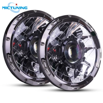 MICTUNING 7'' Upgraded Car LED Driving H4 Headlights with Laser Light 10-30V 6000K Highspeed Spot Combo Lamps for Wrangler JK LJ
MICTUNING 7'' Upgraded Car LED Driving H4 Headlights with Laser Light 10-30V 6000K Highspeed Spot Combo Lamps for Wrangler JK LJ