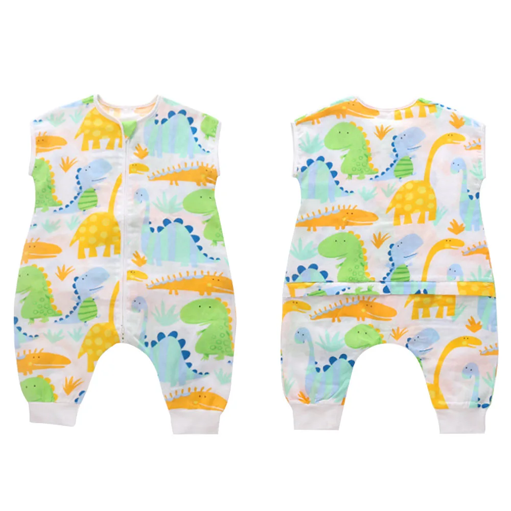Dinosaur Summer Toddler Baby Sleeping Bag Two-layer Swaddling Combed Cotton Air-conditioned Wrap Room Anti-kick Pajama
Dinosaur Summer Toddler Baby Sleeping Bag Two-layer Swaddling Combed Cotton Air-conditioned Wrap Room Anti-kick Pajama