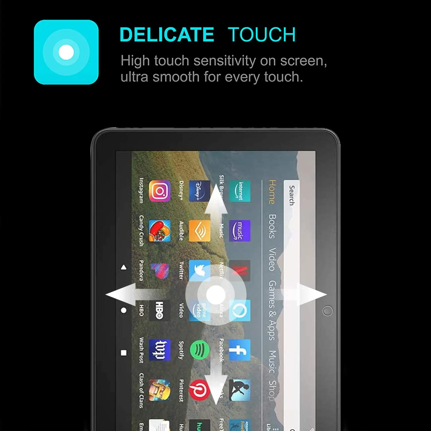 Tempered Glass for Amazon Fire HD 8 10th Gen 2020 Tablet Screen Protector Protective Film High-quality Tempered Film
Tempered Glass for Amazon Fire HD 8 10th Gen 2020 Tablet Screen Protector Protective Film High-quality Tempered Film