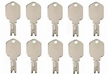 10 Forklift Ignition Keys for Clark Crown Gradall Gehl Hyster Komatsu Yale #166 Clark Daewoo JLG Yale Caterpillar Forklifts 
10 Forklift Ignition Keys for Clark Crown Gradall Gehl Hyster Komatsu Yale #166 Clark Daewoo JLG Yale Caterpillar Forklifts