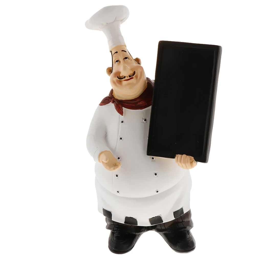 Italian Chef Figurine Restaurant Decor with Beer/Wine Opener /Toothpick/ Tray /Salt &Pepper Shaker Shape Resin Cook Statue Italian Chef Figurine Restaurant Decor with Beer/Wine Opener /Toothpick/ Tray /Salt &Pepper Shaker Shape Resin Cook Statue