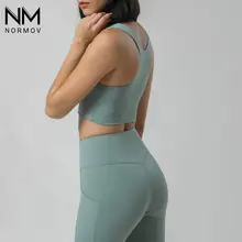 NORMOV Seamless Sexy Slim Set 2 Pcs Women Stretch Fitness Sports Suit Shockproof Sports Bra Cycling Workout Leggings Sportswear 
NORMOV Seamless Sexy Slim Set 2 Pcs Women Stretch Fitness Sports Suit Shockproof Sports Bra Cycling Workout Leggings Sportswear