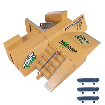 Finger Skating Board Skate Park Kit Ramp Parts for Finger Skateboard Durable Ultimate Parks Training Props
Finger Skating Board Skate Park Kit Ramp Parts for Finger Skateboard Durable Ultimate Parks Training Props