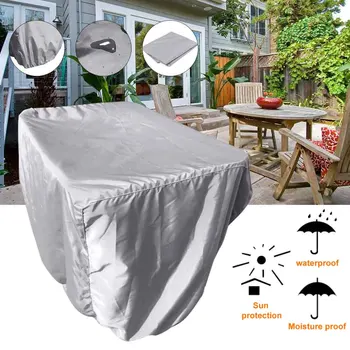 Table Chair Furniture Cover Outdoor Waterproof Rectangular Polyester Anti UV Elastic Bottom Dust Proof Durable Patio Garden
Table Chair Furniture Cover Outdoor Waterproof Rectangular Polyester Anti UV Elastic Bottom Dust Proof Durable Patio Garden