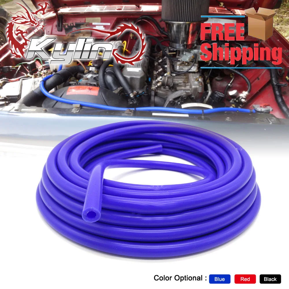 1M Length 5/32" (4mm) Vacuum Silicone Hose Intercooler Coupler Pipe Turbo BLACK BLUE RED ot079
1M Length 5/32" (4mm) Vacuum Silicone Hose Intercooler Coupler Pipe Turbo BLACK BLUE RED ot079