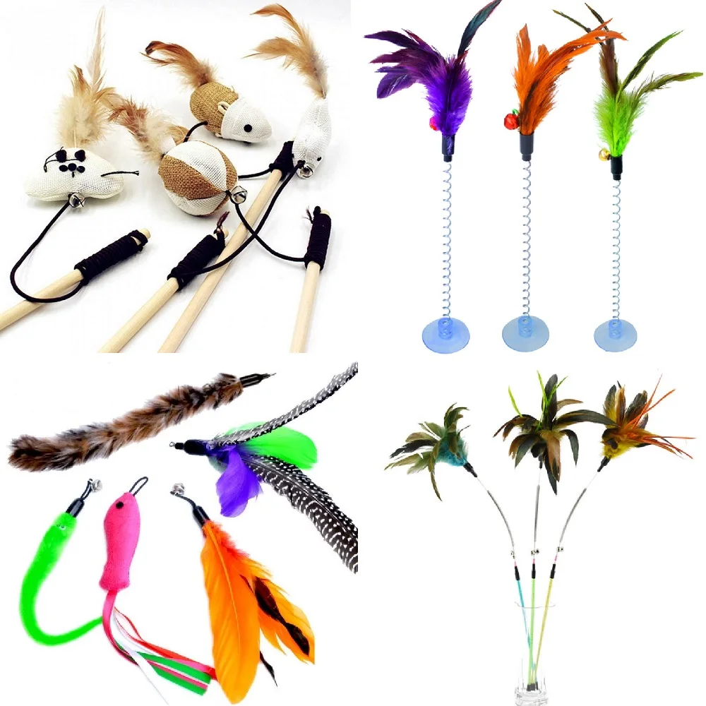 15Pcs Funny Interactive Bottom Sucker Elastic Spring Feather False Mouse Cat Scratching Game Playing Toy Pet Kitten Dog Products
15Pcs Funny Interactive Bottom Sucker Elastic Spring Feather False Mouse Cat Scratching Game Playing Toy Pet Kitten Dog Products