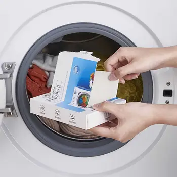 20Pcs Laundry Papers Color Catcher Guard Dyeing Cloth Color Dirt Collector Laundry Care Stain Remover Washing Machine Use
20Pcs Laundry Papers Color Catcher Guard Dyeing Cloth Color Dirt Collector Laundry Care Stain Remover Washing Machine Use