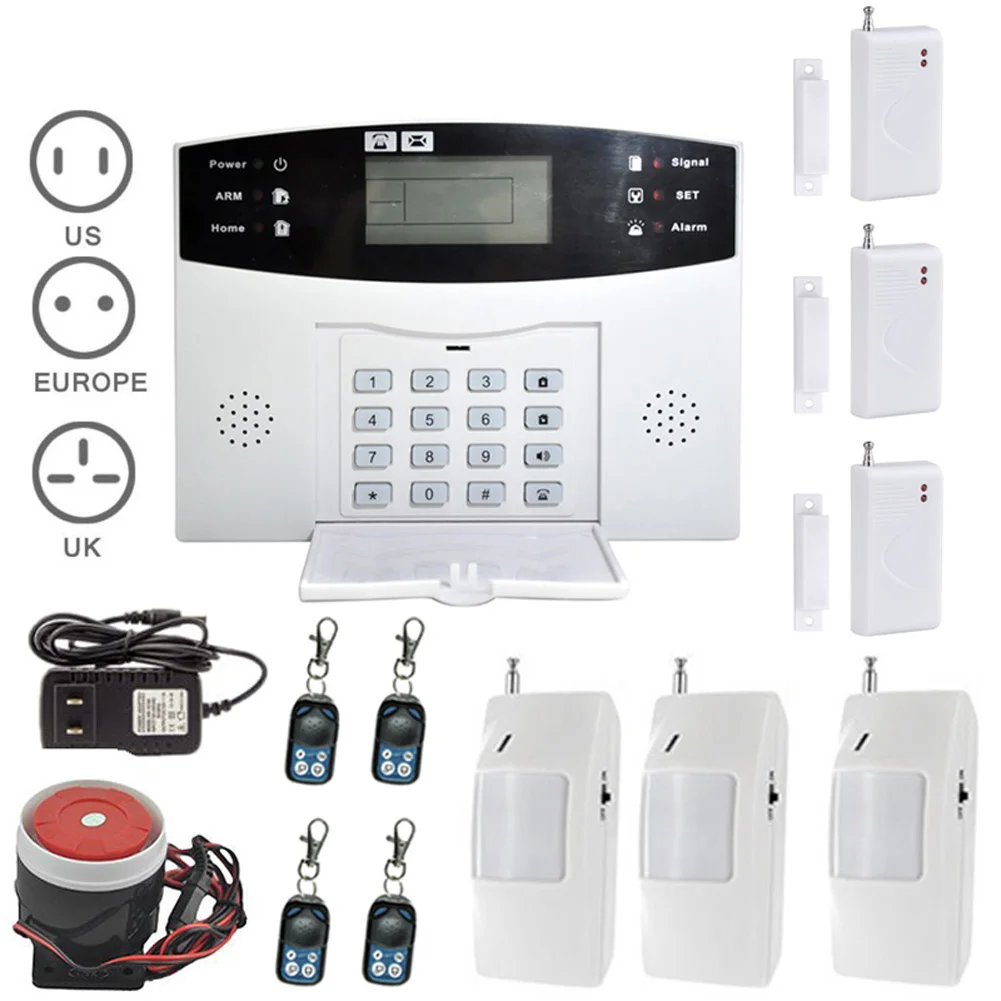 Burglar Alarm System LCD Wireless GSM Auto Sensor Motion Home Security Kits Door Window Detector JHP-Best
Burglar Alarm System LCD Wireless GSM Auto Sensor Motion Home Security Kits Door Window Detector JHP-Best