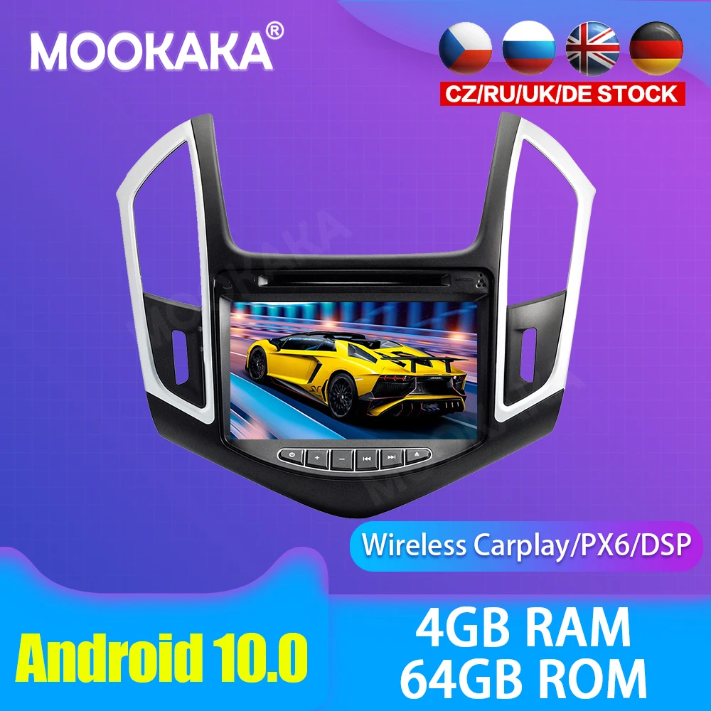 Android 10.0 Car multimedia DVD Player GPS Radio For chevrolet cruze 2012-2015 GPS Navigation Stereo DSP Audio PX6
Android 10.0 Car multimedia DVD Player GPS Radio For chevrolet cruze 2012-2015 GPS Navigation Stereo DSP Audio PX6