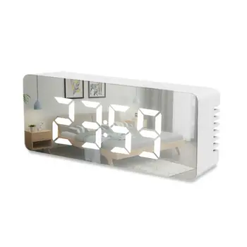 Smart Alarm Clock Digital Alarm Clock LED Large Display Portable Modern Battery Operated Mirror Digital Alarm Clock
Smart Alarm Clock Digital Alarm Clock LED Large Display Portable Modern Battery Operated Mirror Digital Alarm Clock