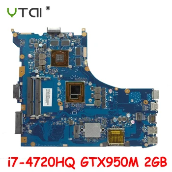 GL552JX Motherboard REV:2.0 i7-4720HQ GTX950M 2G For ASUS GL552J ZX50J GL552 GL552JX laptop Motherboard 100% tested intact
GL552JX Motherboard REV:2.0 i7-4720HQ GTX950M 2G For ASUS GL552J ZX50J GL552 GL552JX laptop Motherboard 100% tested intact