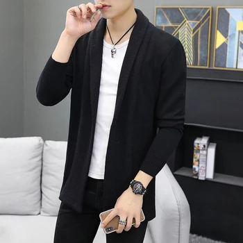 Man Sweater Cardigan Autumn Knitwear Fashion Turn-Down Collar Young Man Knit Outwear Long Sleeve
Man Sweater Cardigan Autumn Knitwear Fashion Turn-Down Collar Young Man Knit Outwear Long Sleeve